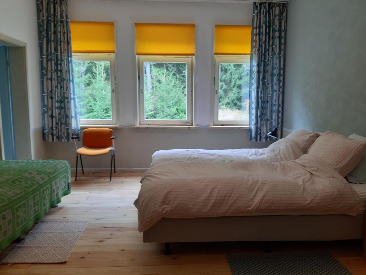 Das Okerhaus Vegetarische B&B Mit Halbpension Альтенау Экстерьер фото